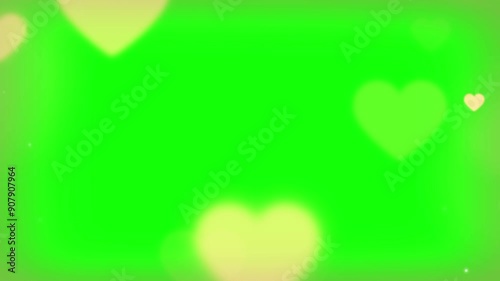 Green screen background free video of sticker effects modern professional background design layout screen, blank, isolated, template, video, motion, light, chroma key, banner, green
