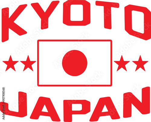 Kyoto Japan Vector