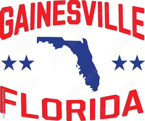 Gainesville Florida Vector