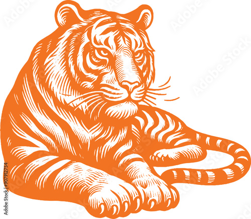tiger vector