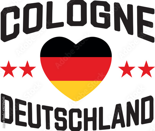 Cologne Germany Vector