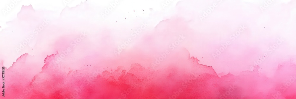 Obraz premium Abstract Watercolor Pink Background