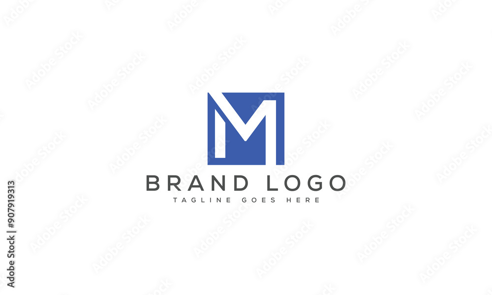 letter M logo design vector template design for brand. letter M logo design vector template design for brand.
