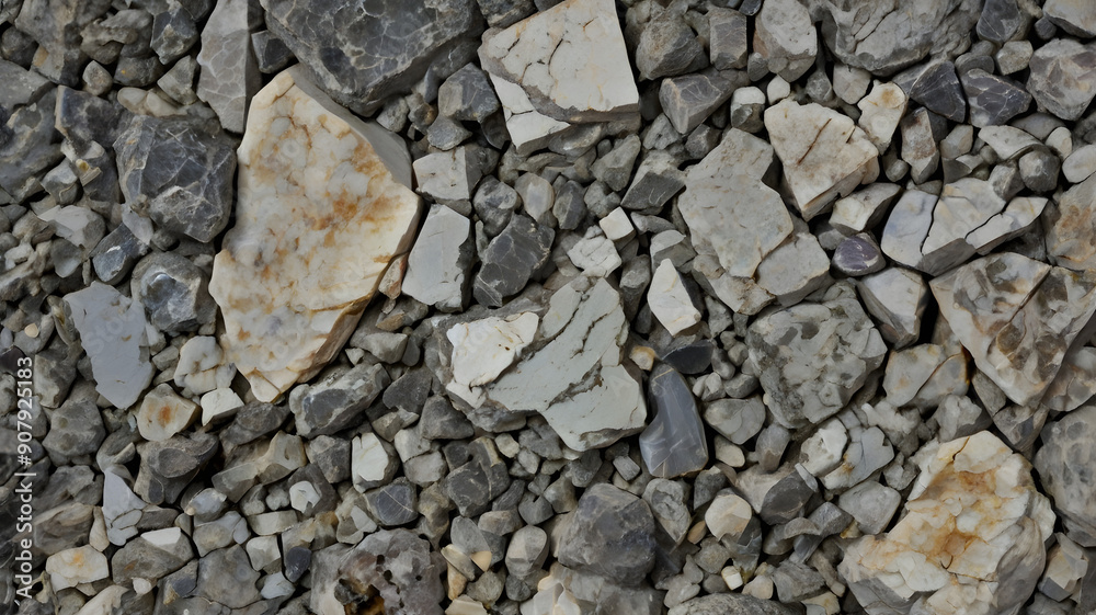 light gray andesite with visible phenocrysts of feldspar and pyroxene