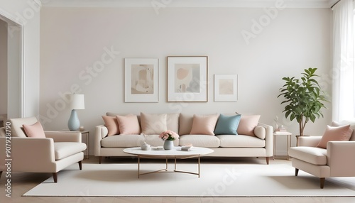 modern living room with sofa © LetsRock