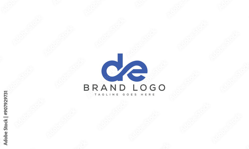 letter DM logo design vector template design for brand.