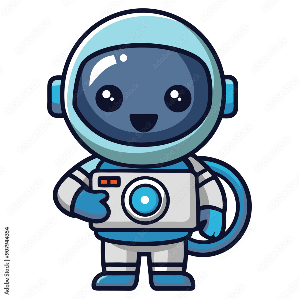 Cute Astronaut Holding Camera Cartoon Vector Icon Art And Graphics
Cute Astronaut Holding Camera Cartoon Vector Icon Art And Graphics