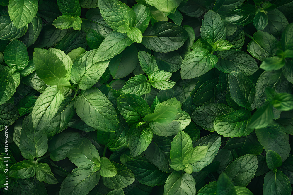 Green leaves background Green leaves background