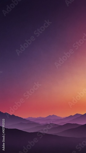 purple sunset gradient abstract background design copy space illustration art