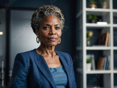 portrait of a smiling businesswoman