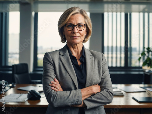 portrait of a smiling business woman