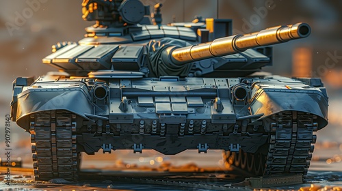 Obraz na płótnie Battlefield Colossus