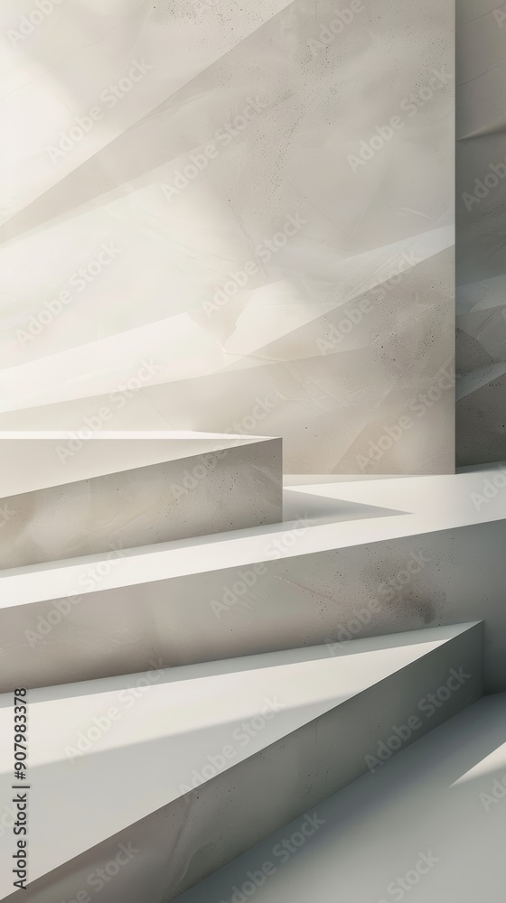 White Geometric Shapes, Minimalist Modern Architecture Design background wallpaper for phone White Geometric Shapes, Minimalist Modern Architecture Design background wallpaper for phone