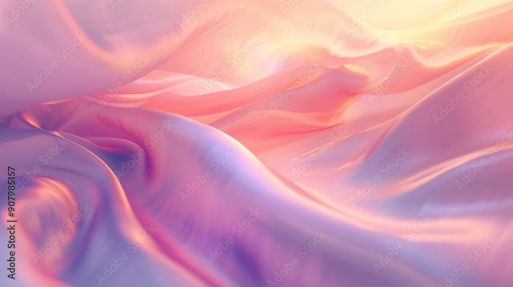 Obraz premium Subtle gradients and minimalist shapes create a clean, abstract background.