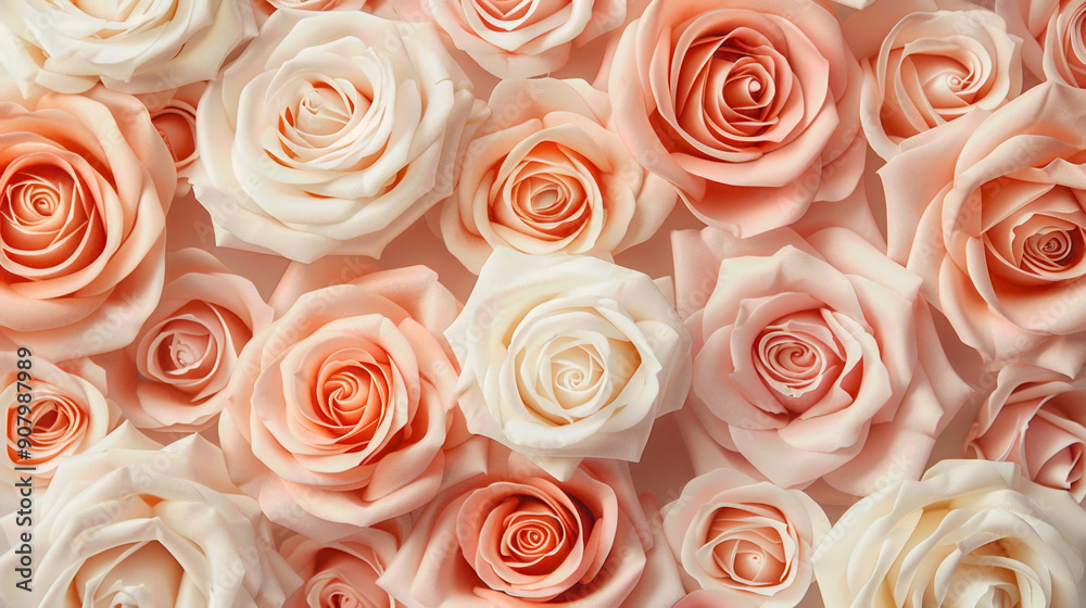 Beautiful arrangement of soft pink and white roses, perfect for celebrations, events, and floral design inspirations. Beautiful arrangement of soft pink and white roses, perfect for celebrations, events, and floral design inspirations.