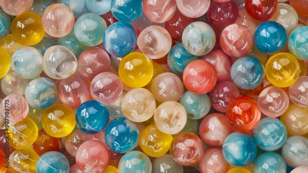 Soft Colorful Marbles Soft Colorful Marbles