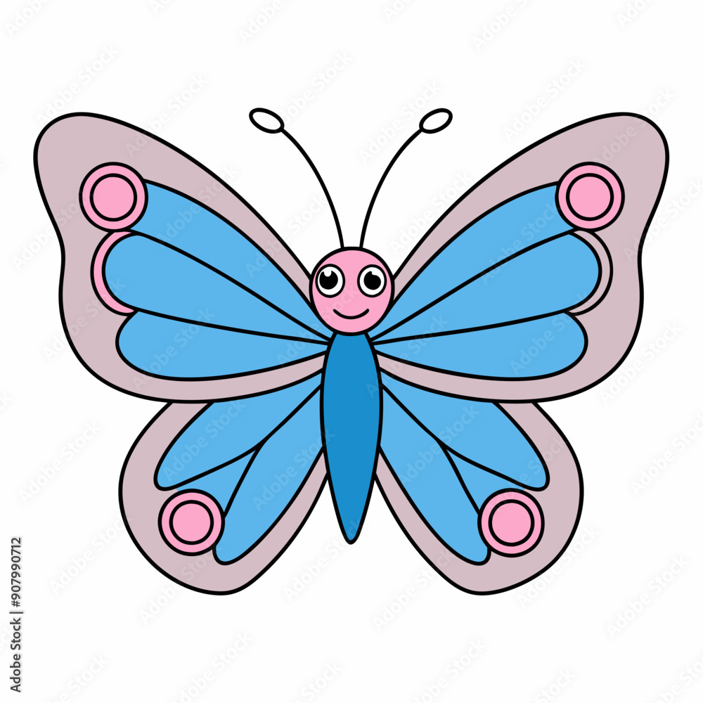Discover elegance in this butterfly vector illustration with delicate line art on a white background perfect for creative designs and projects Discover elegance in this butterfly vector illustration with delicate line art on a white background perfect for creative designs and projects