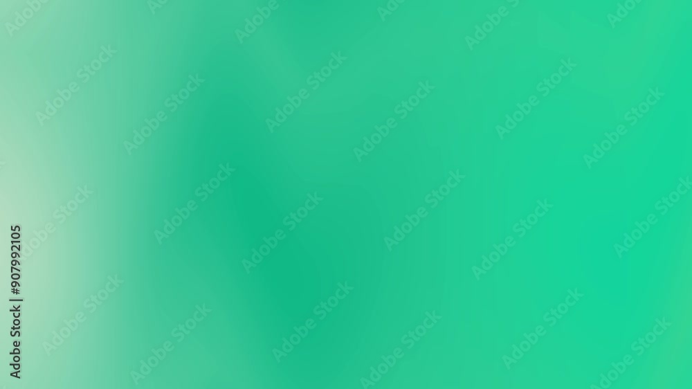 Abstract animation smooth pastel green gradient background