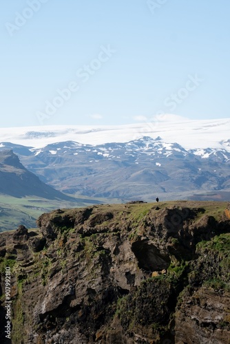 landscape with clouds