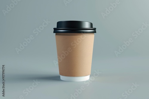 paper blank mockup cup for coffee to go