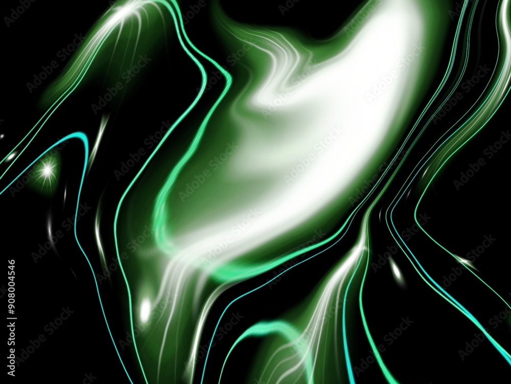 Naklejka premium Futuristic technology abstract background with lines