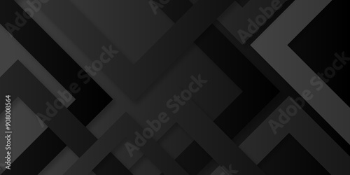 black and gray vector futuristic tech glow and shinning line simple modern abstract background. Modern lines pattern futuristic technology concept banner for cover, poster, presentation. vector.