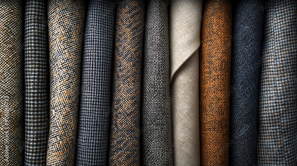 High-resolution fabric textures and patterns