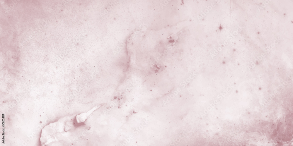 Fototapeta premium Abstract art stains canvas paint colorful galaxy painting background. violet on white watercolor paper background with scratches and Old red scratched wall. Ombre leaks and splashes texture.