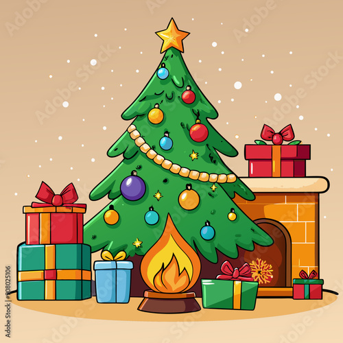 create a finely detailed vector illustration