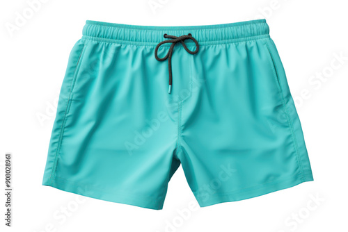 durable men's swim trunk made from high-quality materials, isolated on a white background.