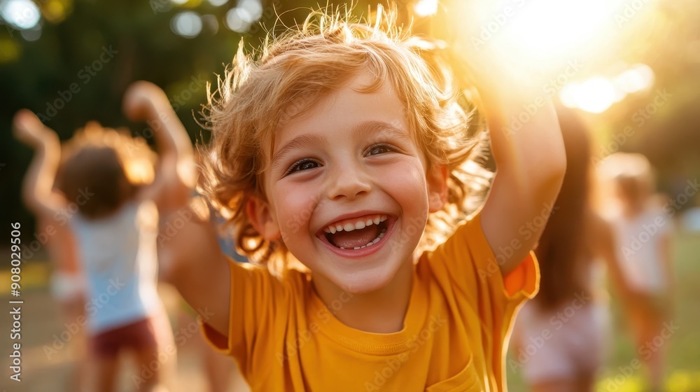 Joyful Kids Playing Hide and Seek in the Park - Mindful Moments of Pure Happiness and Innocence with Whimsical Touches and Blurry Background Joyful Kids Playing Hide and Seek in the Park - Mindful Moments of Pure Happiness and Innocence with Whimsical Touches and Blurry Background