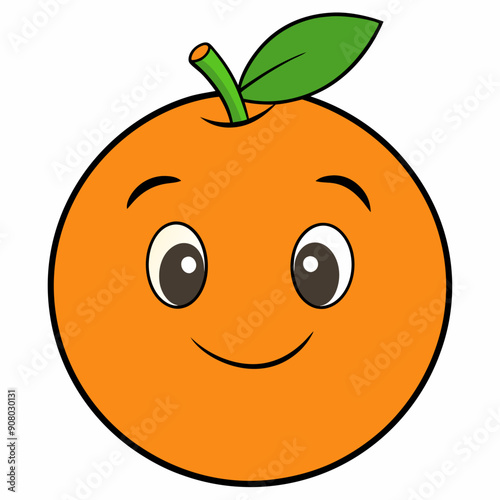 orange Fruit silhouette vector, orange vector illustration, Food vector art, orange silhouette, Fruit vector icon, eps, orange cartoon