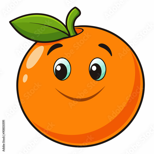 orange Fruit silhouette vector, orange vector illustration, Food vector art, orange silhouette, Fruit vector icon, eps, orange cartoon