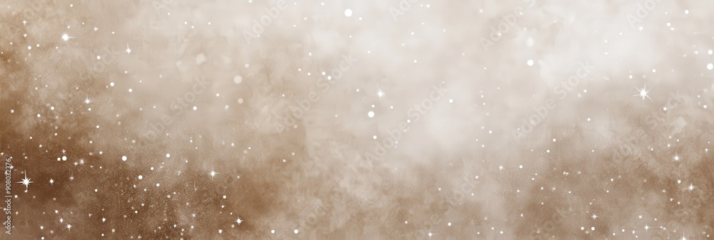 Abstract Brown and White Starry Sky Abstract Brown and White Starry Sky