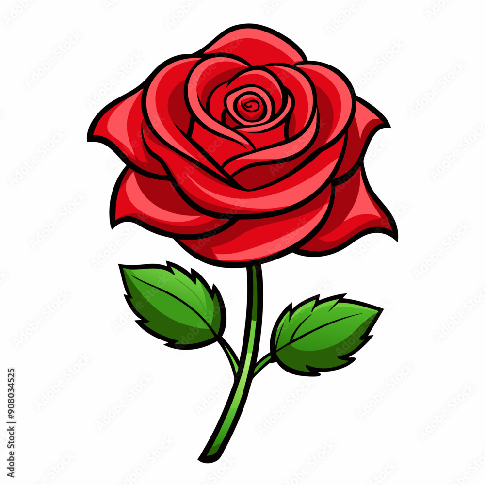 red rose isolated on white, rose vector illustration, red rose vector art, rose silhouette, flower vector icon, eps, Red rose cartoon red rose isolated on white, rose vector illustration, red rose vector art, rose silhouette, flower vector icon, eps, Red rose cartoon
