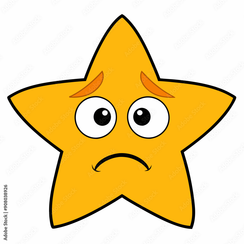star isolated on white, star vector illustration, star vector art, star silhouette, flower vector icon, eps, star cartoon