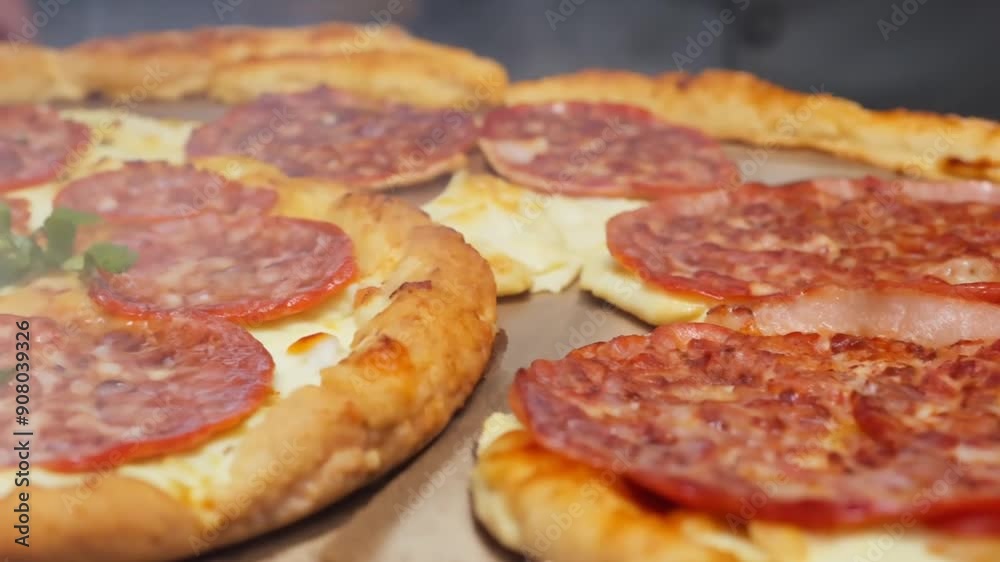 Pepperoni Pizza Freshly Baked in a Cozy Kitchen Generative AI Pepperoni Pizza Freshly Baked in a Cozy Kitchen Generative AI