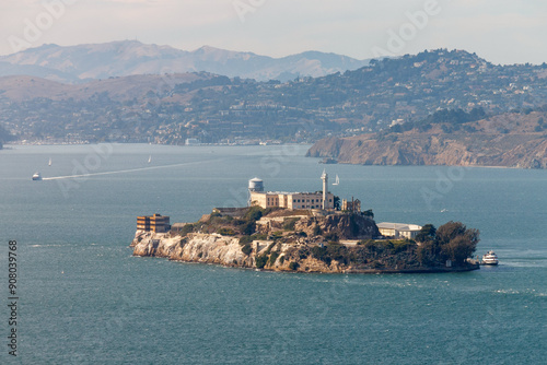 Alcatraz Prison Island San Francisco Bay photo