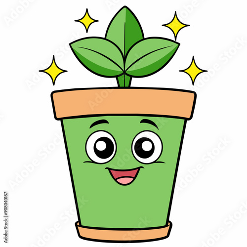 plant in a pot