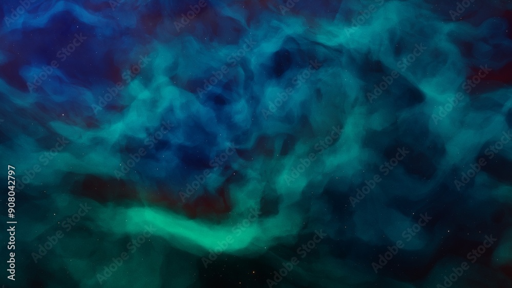 Obraz premium nebula gas cloud in deep outer space 