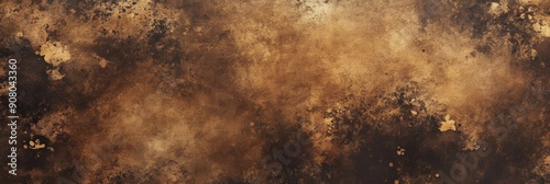 Abstract Brown Watercolor Background