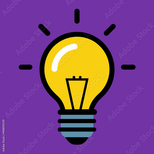 bulb logo icon