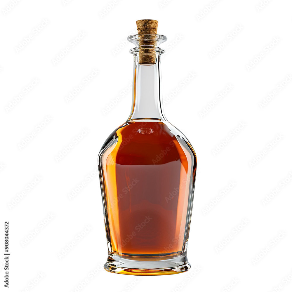 bottle of brandy on white background render ultra bottle of brandy on white background render ultra