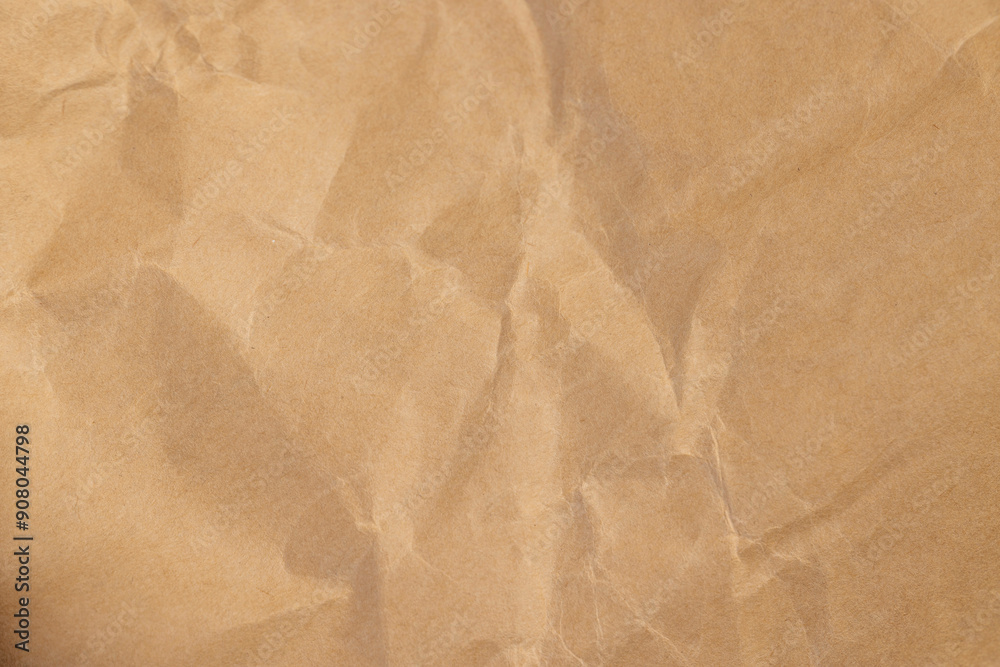 Fototapeta premium old paper bag for goods made of recycled paper