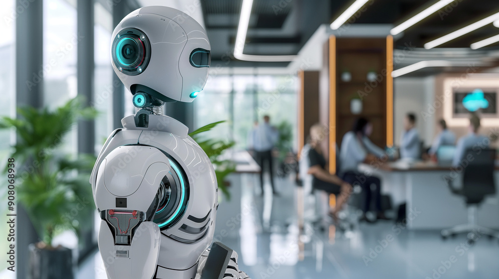AI: A humanoid robot working alongside humans AI: A humanoid robot working alongside humans