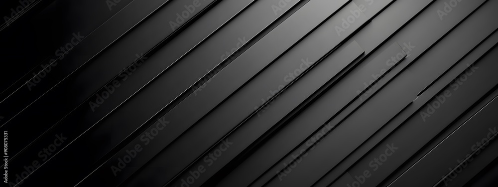 Dynamic Contrast. Abstract black stripes on a sleek diagonal background Dynamic Contrast. Abstract black stripes on a sleek diagonal background