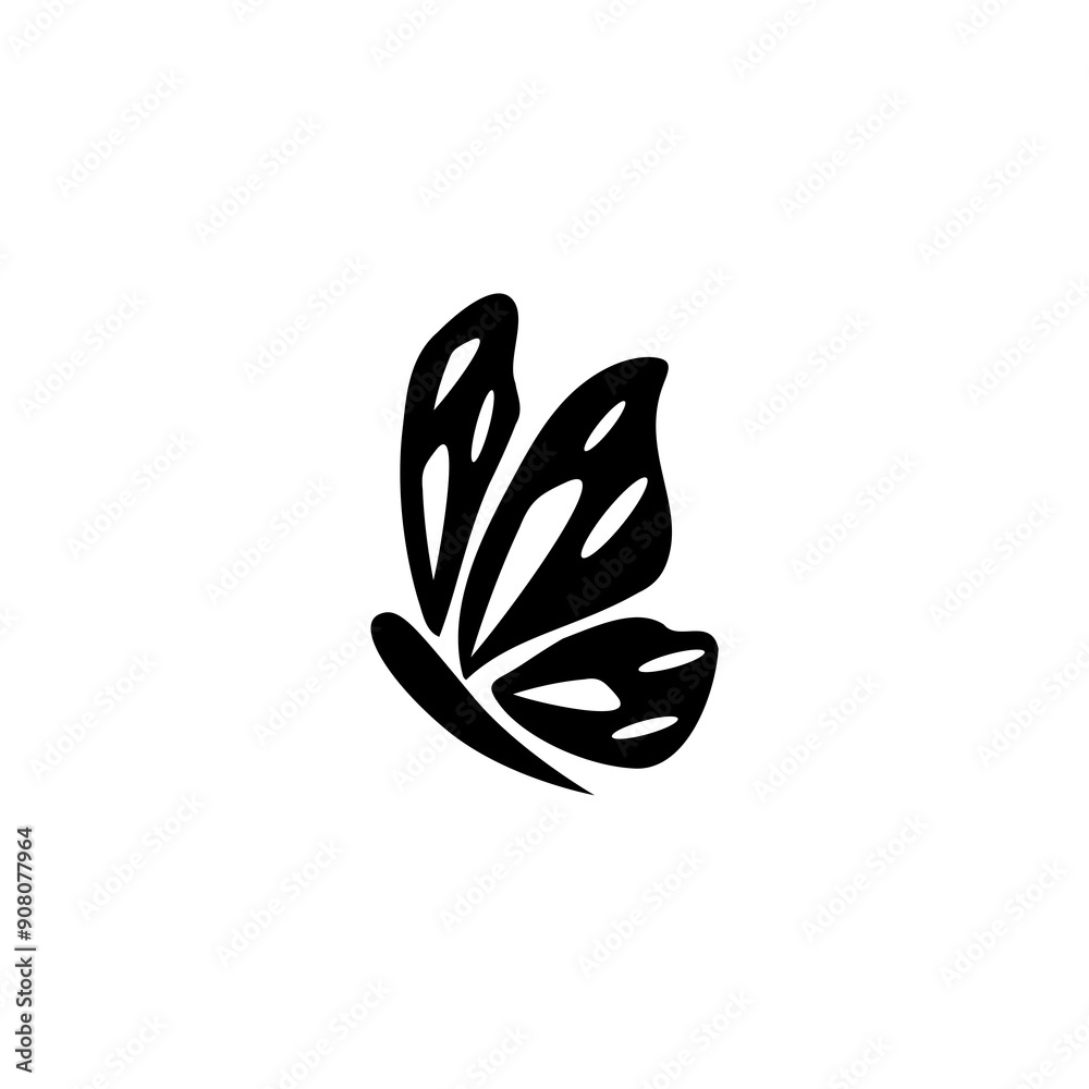 Butterfly Symbols. Animal Butterfly icon isolated on white background. Butterfly Symbols. Animal Butterfly icon isolated on white background.