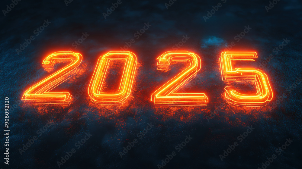 Glowing numbers Glowing numbers
