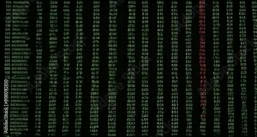 A computer screen that displays various graphs and data analysis. A businessman analyst scrutinizes digital financial data graphs, employing advanced technology to make insightful investment decisions