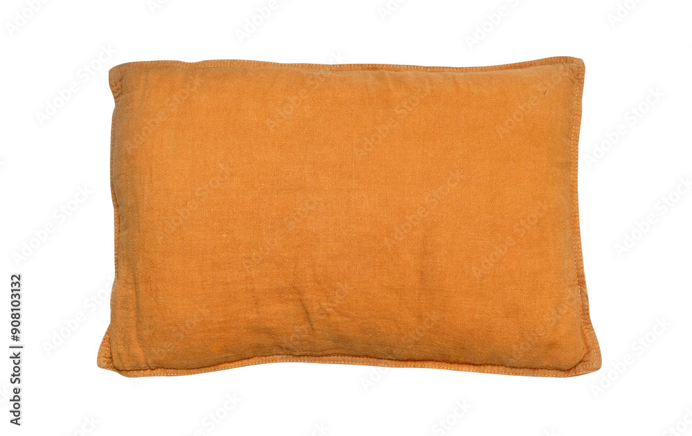 Decorative beige rectangular pillow Decorative beige rectangular pillow